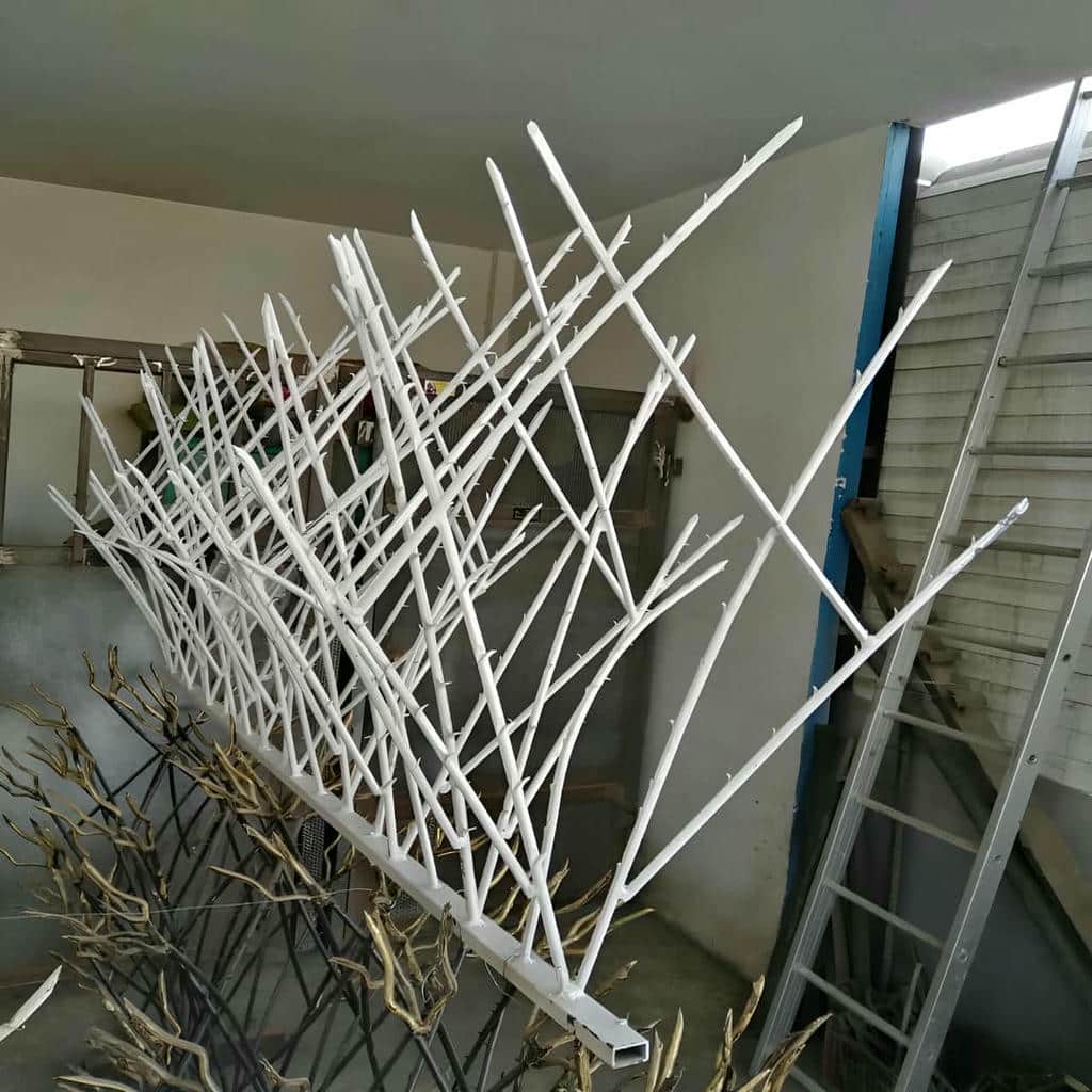 نصب حفاظ شاخ گوزنی پوشش ضدزنگ در نظرآباد
