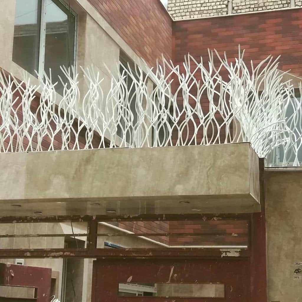 نصب حفاظ شاخ گوزنی اتصال مقاوم در اشتهارد