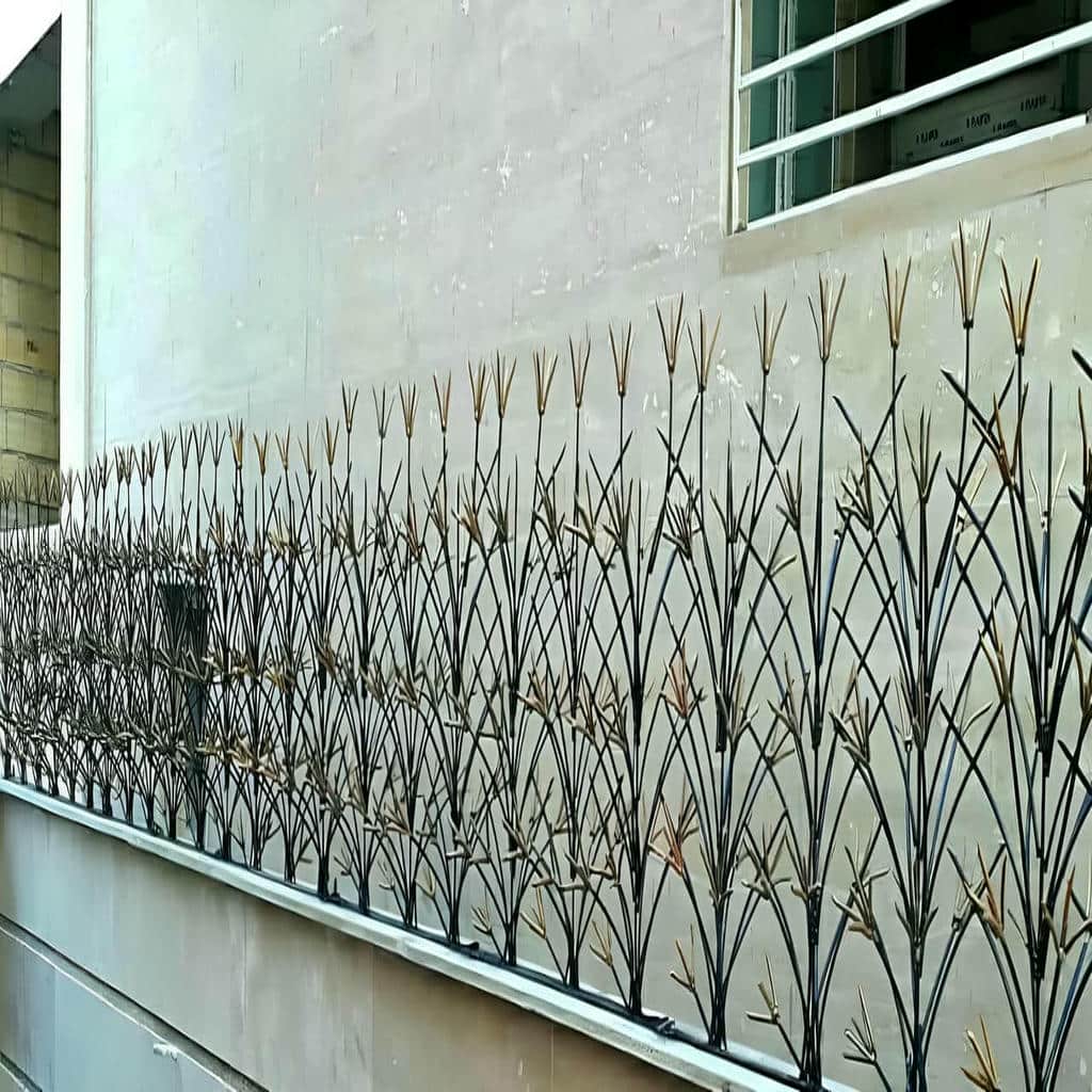 نصب حفاظ شاخ گوزنی میلگرد ضخیم در محمدشهر