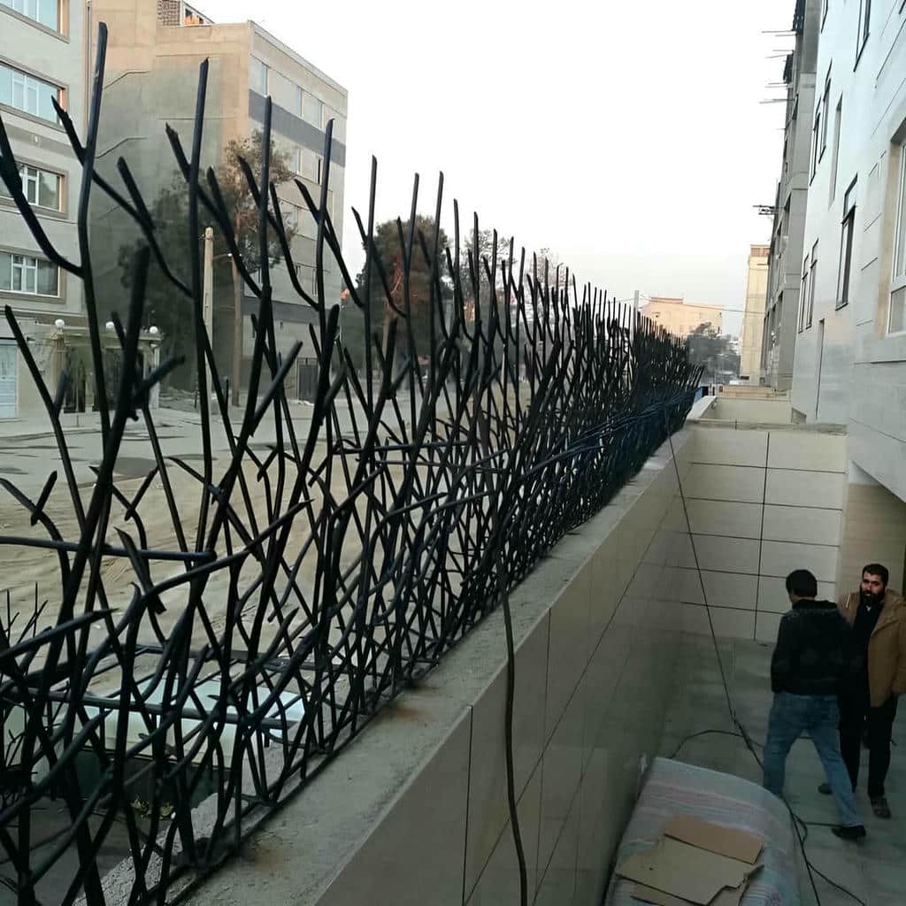 قیمت حفاظ شاخ گوزنی میلگرد ضخیم در همدان