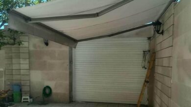 سایبان برقی در گنبدکاووس