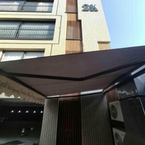 سایبان برقی در بندر لنگه