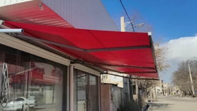 سایبان برقی در طالقان
