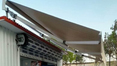 سایبان برقی در آمل