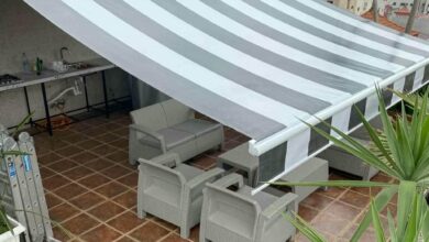 سایبان برقی در محمودآباد