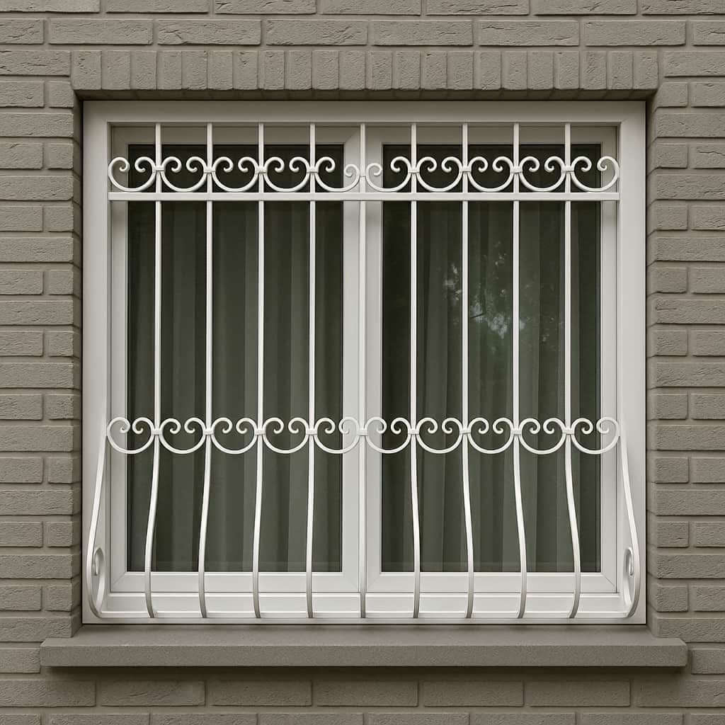 حفاظ پنجره با اتصال محکم به دیوار