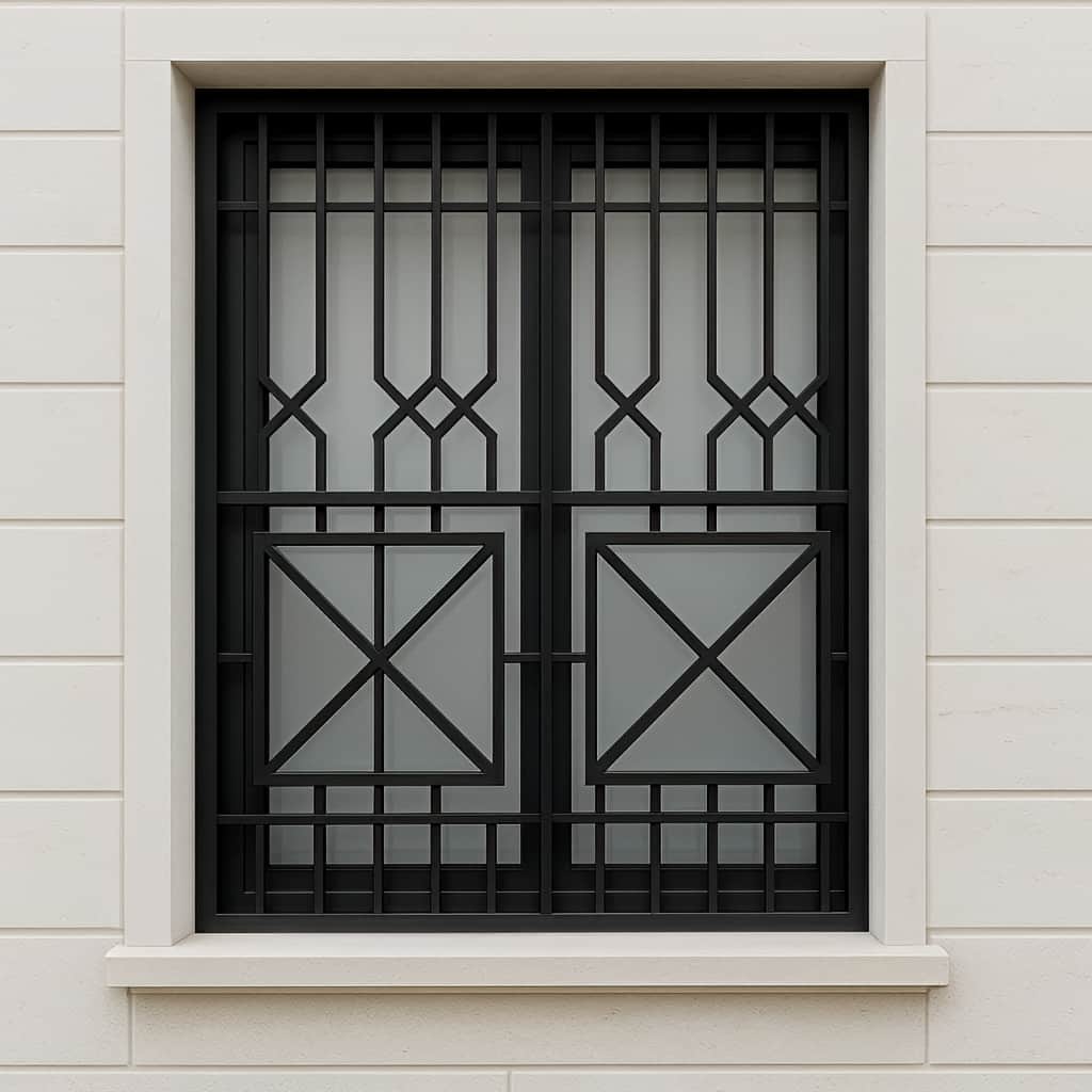 حفاظ پنجره با طرح مدرن نما