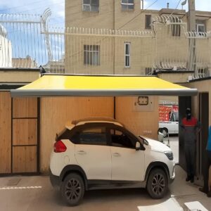 سایبان برقی ضد UV برای محافظت پوست و مبلمان