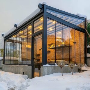 سقف برقی شیشه ای لوکس