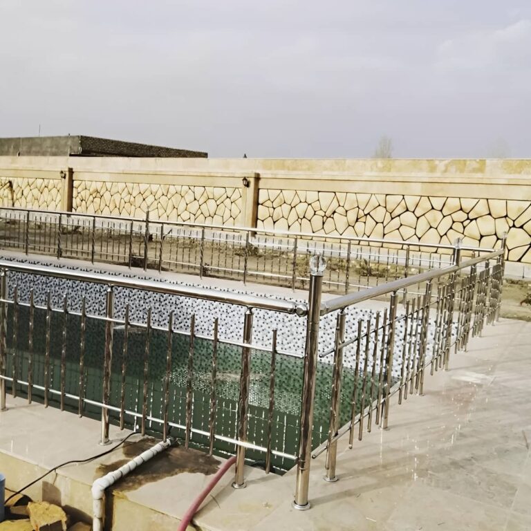 هندریل استیل دیواری ایمن