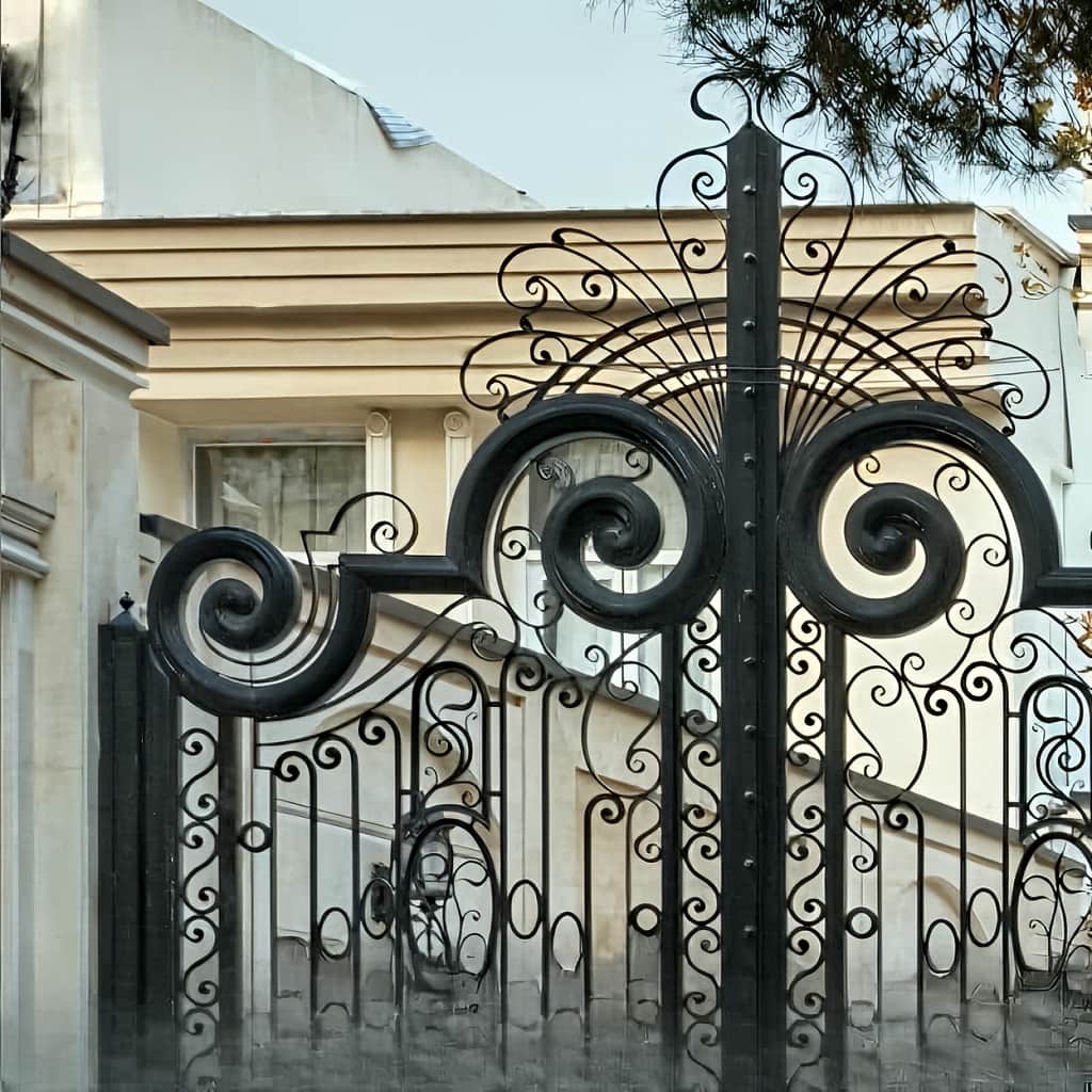 8 مدل درب حیاط شاسی سنگین