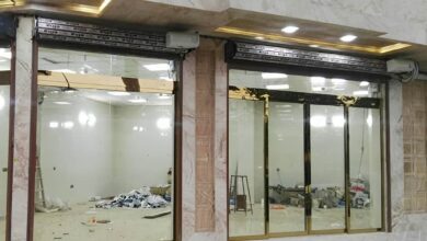6 مدل درب اتوماتیک شیشه ای پرتردد مجتمع