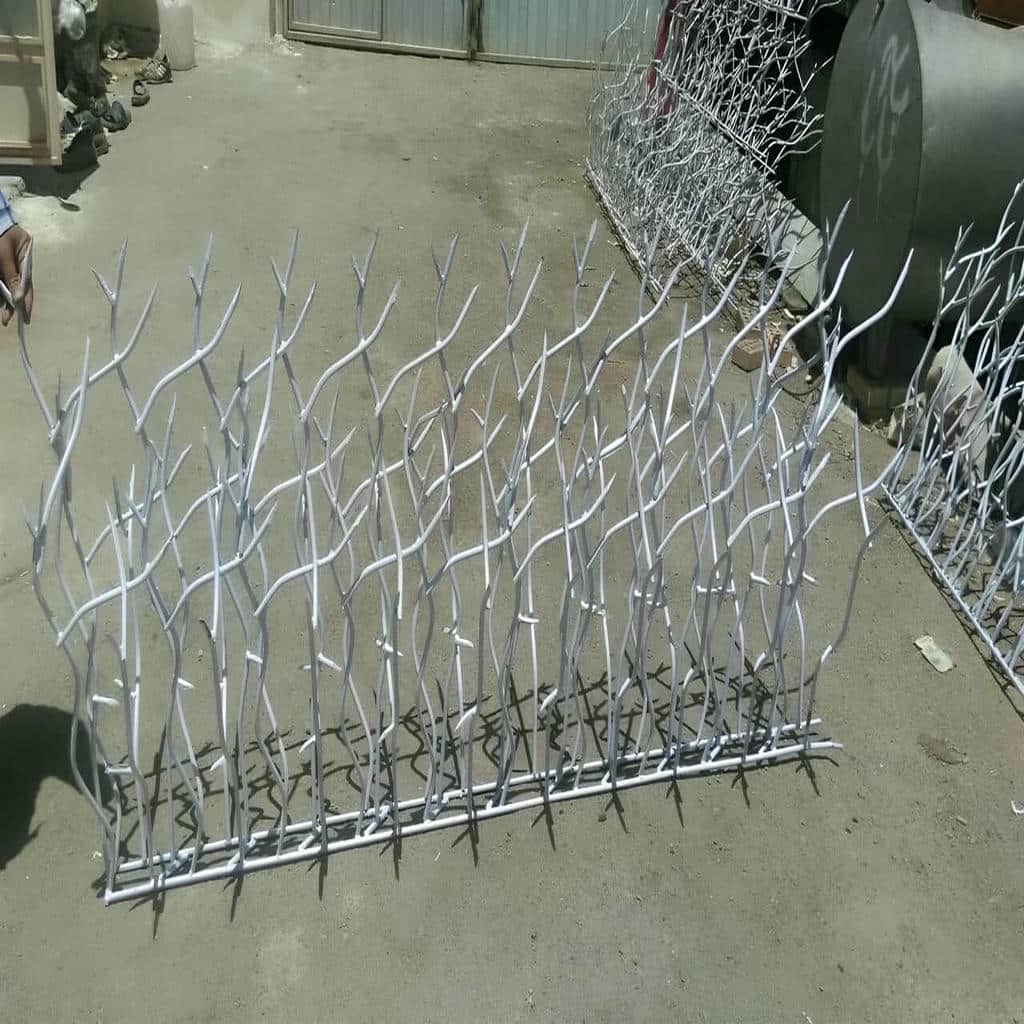 سفارش حفاظ دیوار شاخ گوزنی میلگرد خمکاری با رنگ اختصاصی