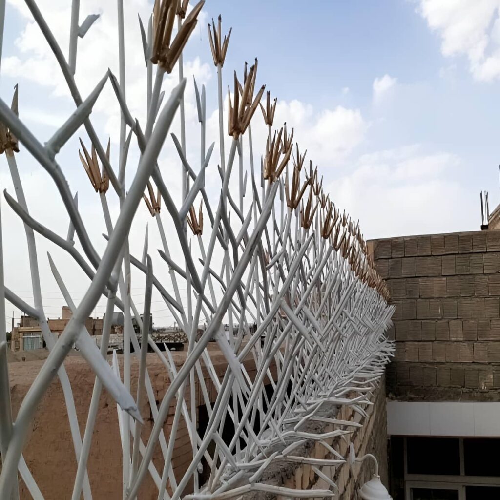 ساخت حفاظ دیوار ضد سرقت میلگردی با میلگرد مقاوم