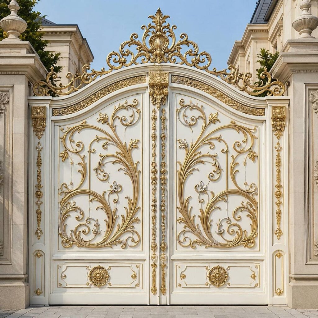 سفارش اختصاصی درب نمای آجری با رنگ هماهنگ