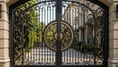 7 مدل درب پارکینگ ساختمان چند واحدی