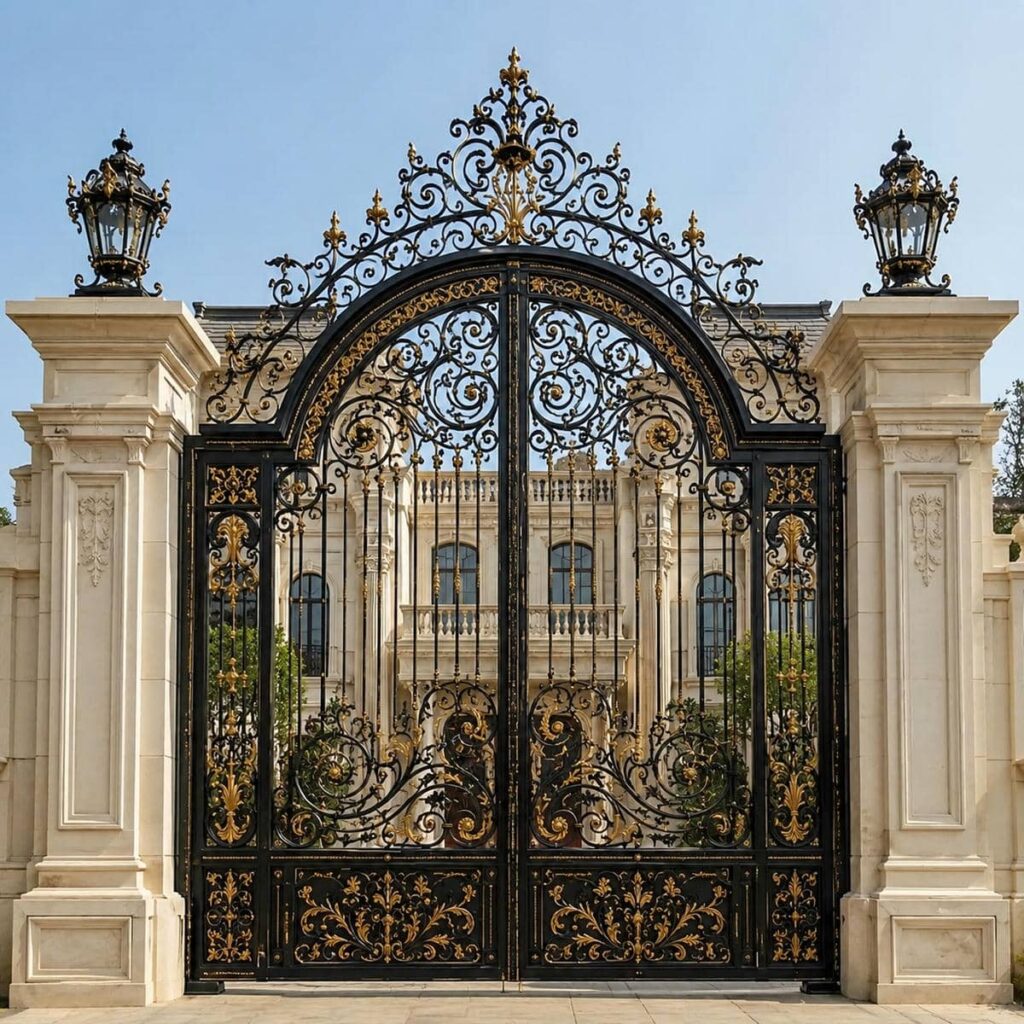 سفارش اختصاصی درب پروفیلی کلاف دار با ابعاد هماهنگ