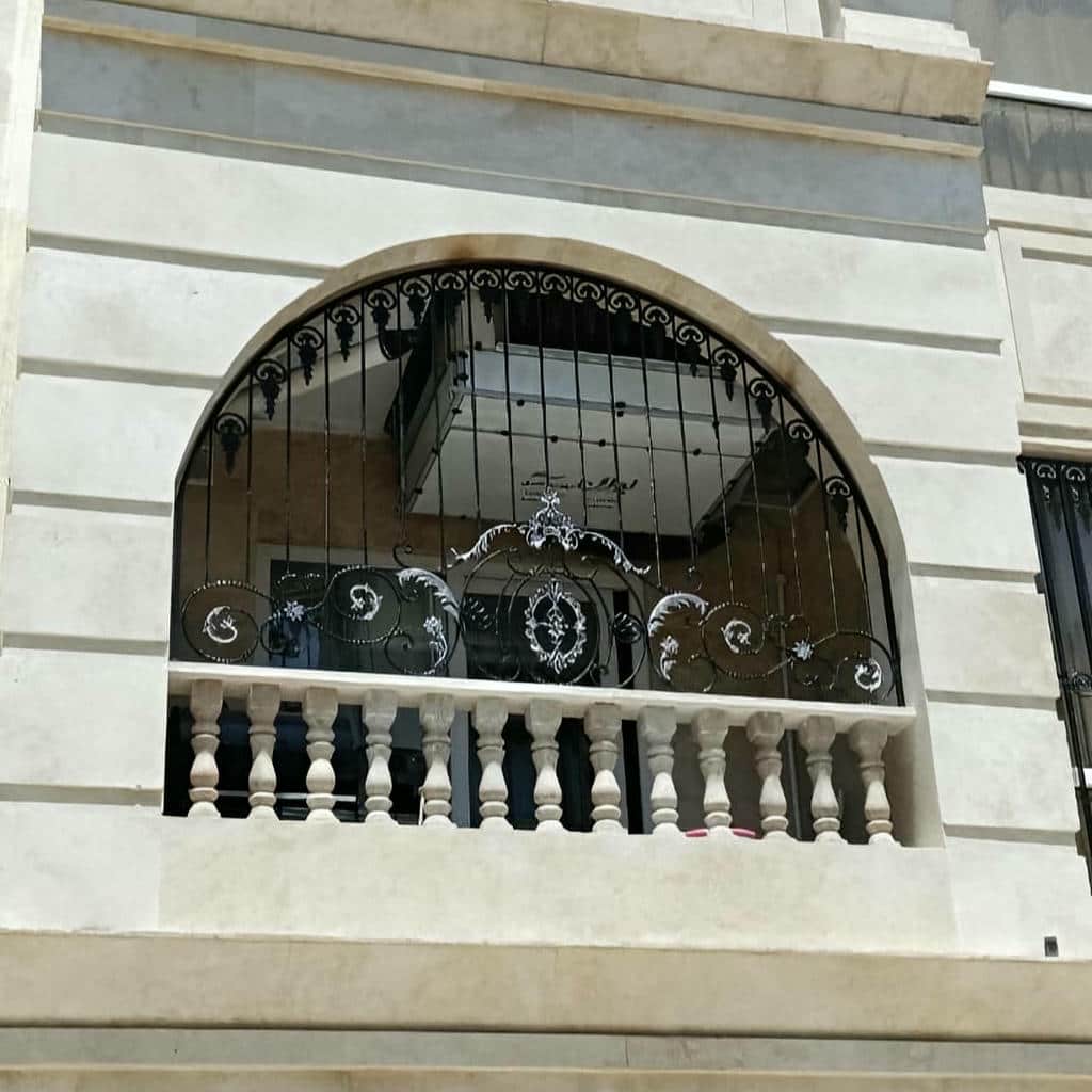 12 طرح حفاظ پنجره رنگی کوره ای