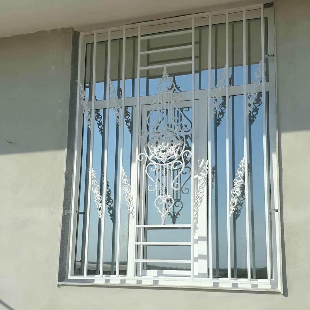 10 طرح حفاظ پنجره مدرن شبکه هندسی