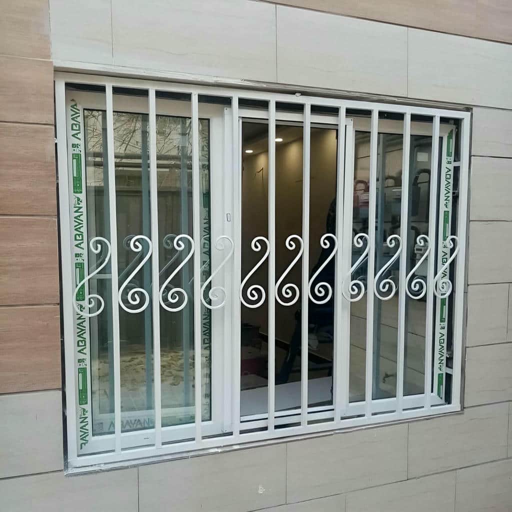 قیمت حفاظ پنجره طبقه اول امنیت ورودی بر اساس ابعاد و مدل