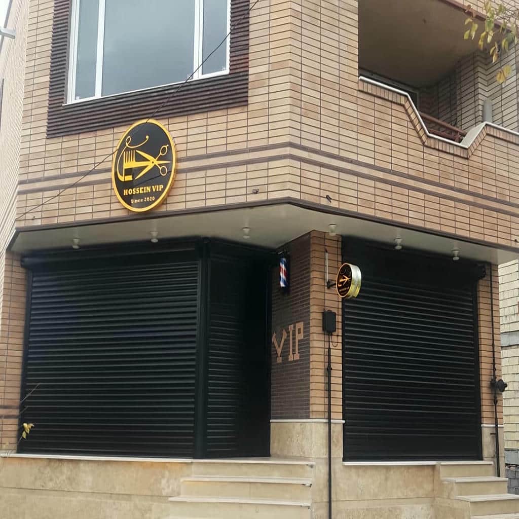 ساخت درب کرکره ای مغازه صنعتی مطابق محل نصب