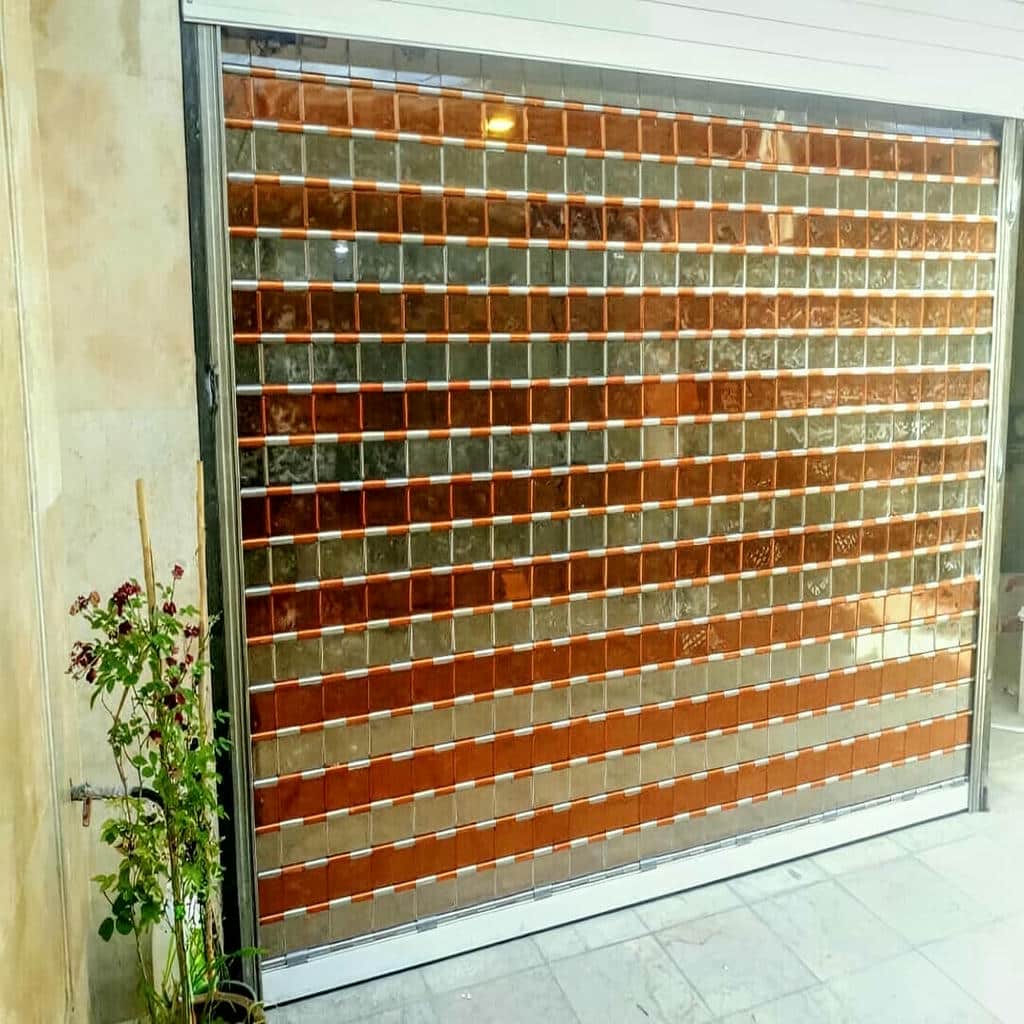 فروش درب کرکره ای مغازه صنعتی با نمونه سفارشی