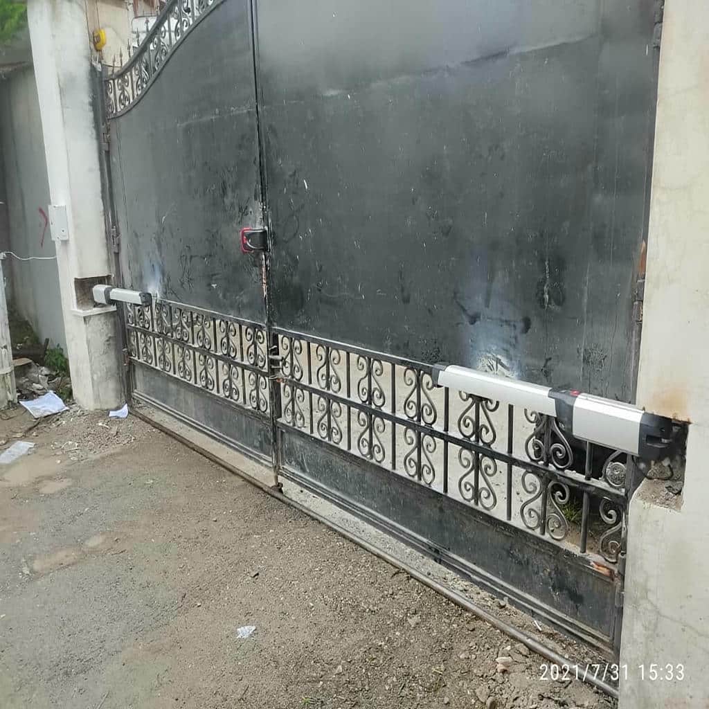خدمات نصب جک پارکینگی کم تردد ویلایی با قفل برقی