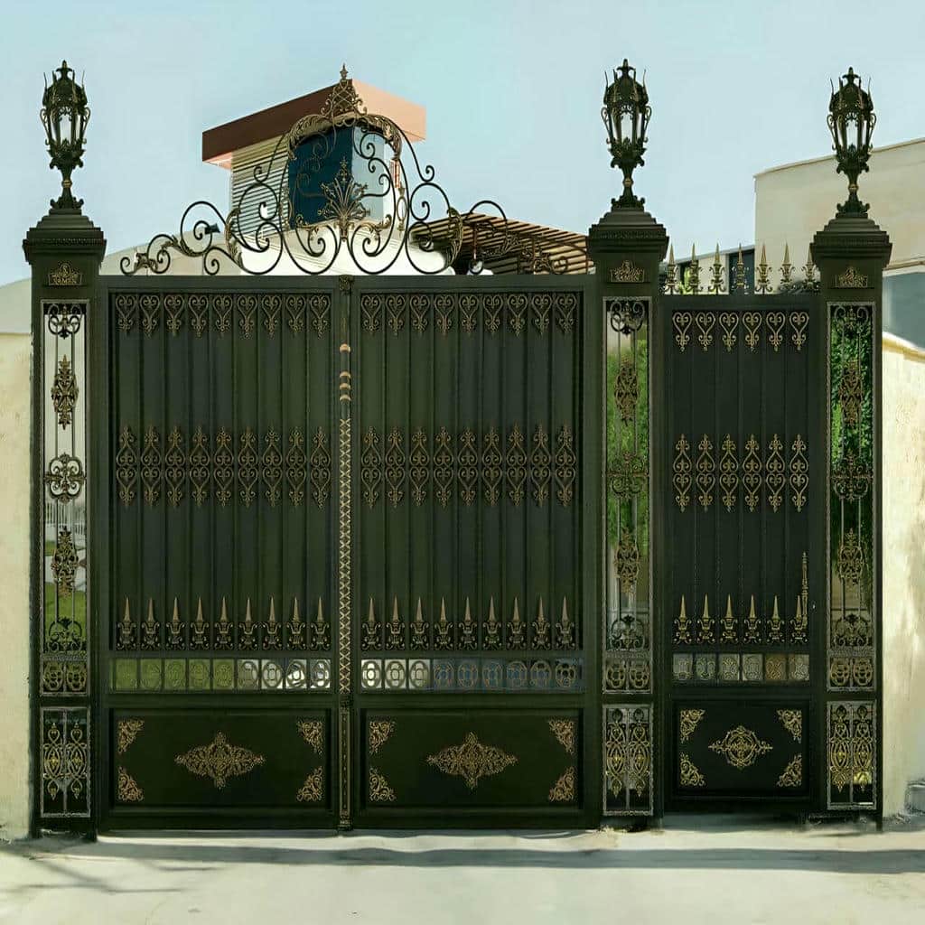 7 نمونه درب ویلایی ورودی شمالی