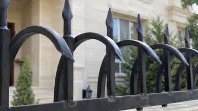 6 مدل حفاظ روی دیوار باغ محوطه