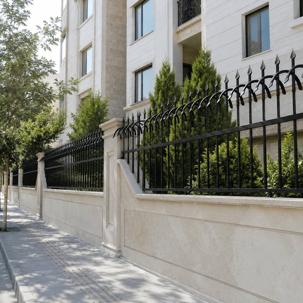 10 مدل حفاظ دیوار مدرن خطی
