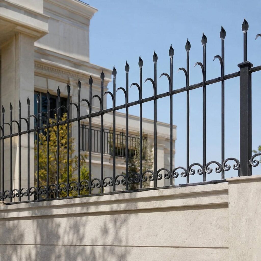 7 طرح حفاظ روی دیوار حیاط مسکونی