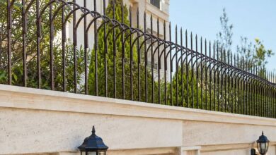 7 مدل حفاظ دیوار ویلا نمای سنگی