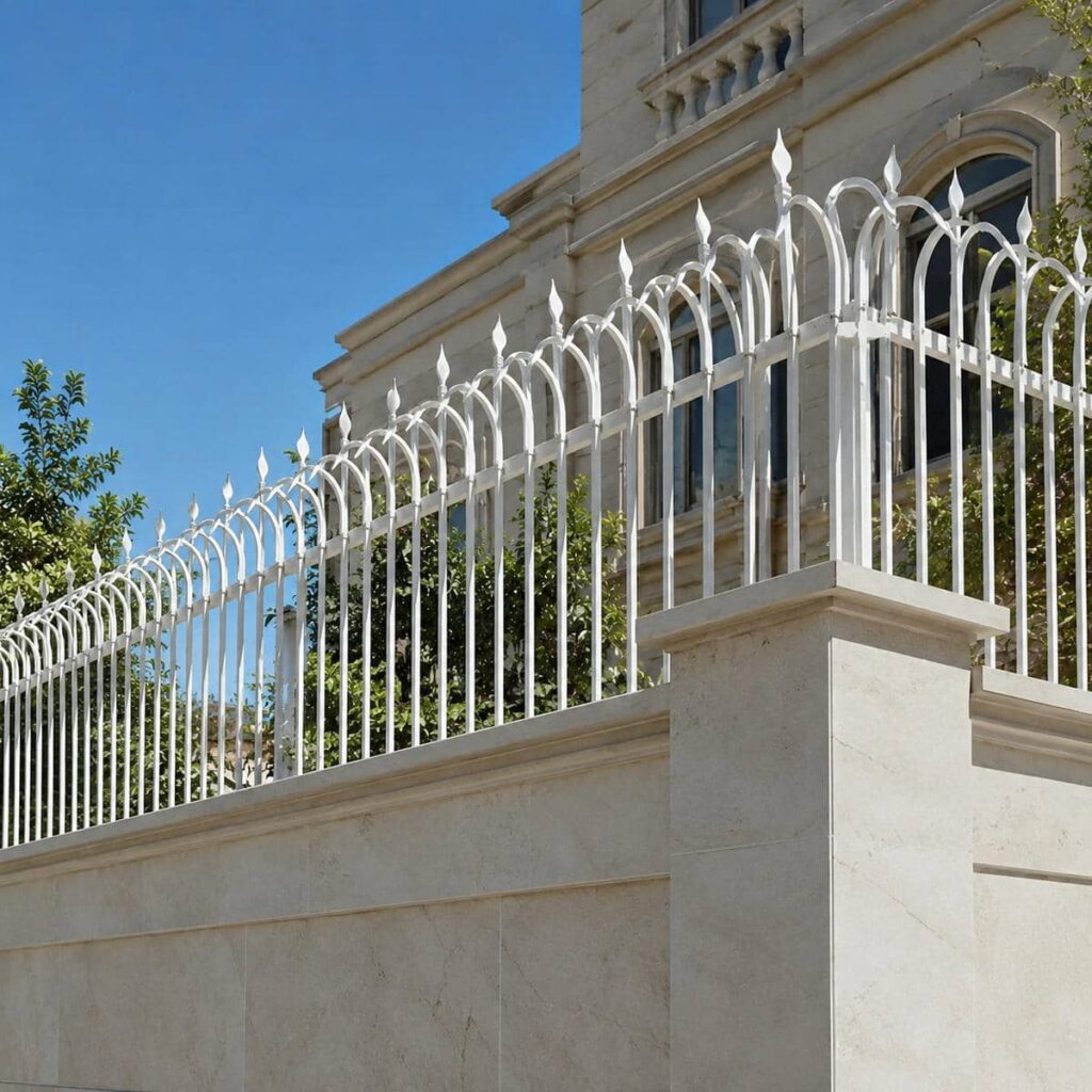 قیمت نرده حفاظ دیوار ساده بر اساس ابعاد سفارش