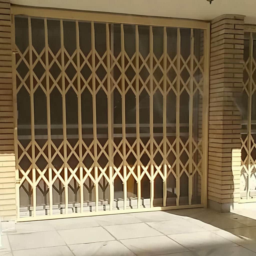 فروش حفاظ پنجره ریلی بازشو با رنگ مقاوم و هماهنگ