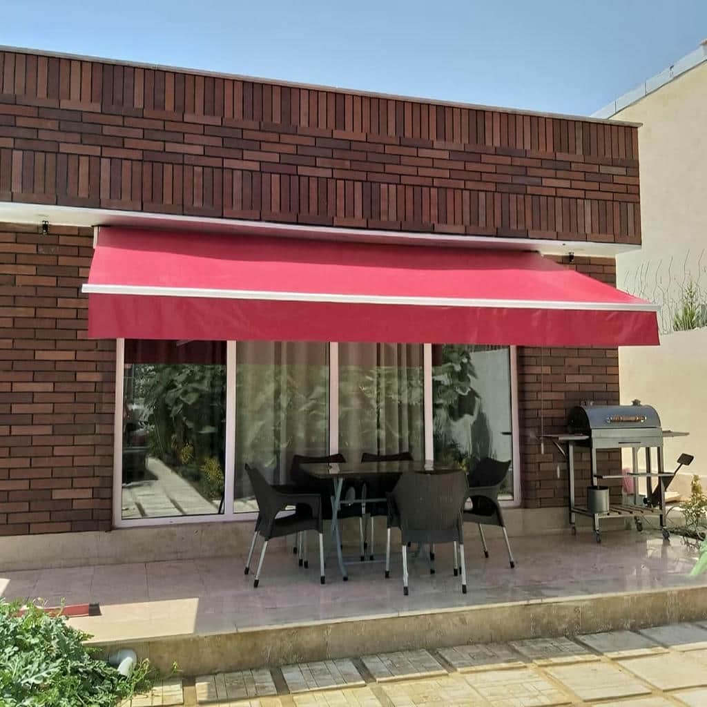 سایبان تراس مدل بازویی ایرانی