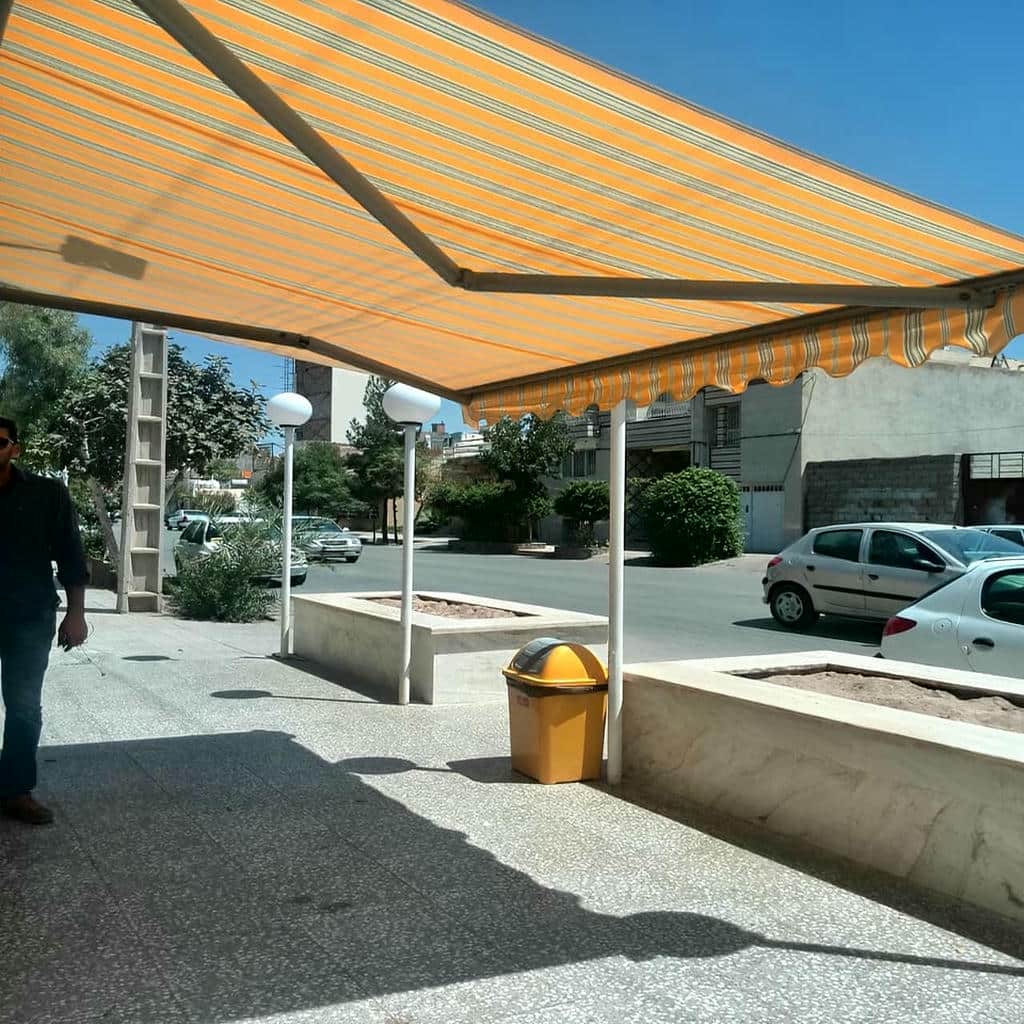سایبان فول باکس با موتور کنترل