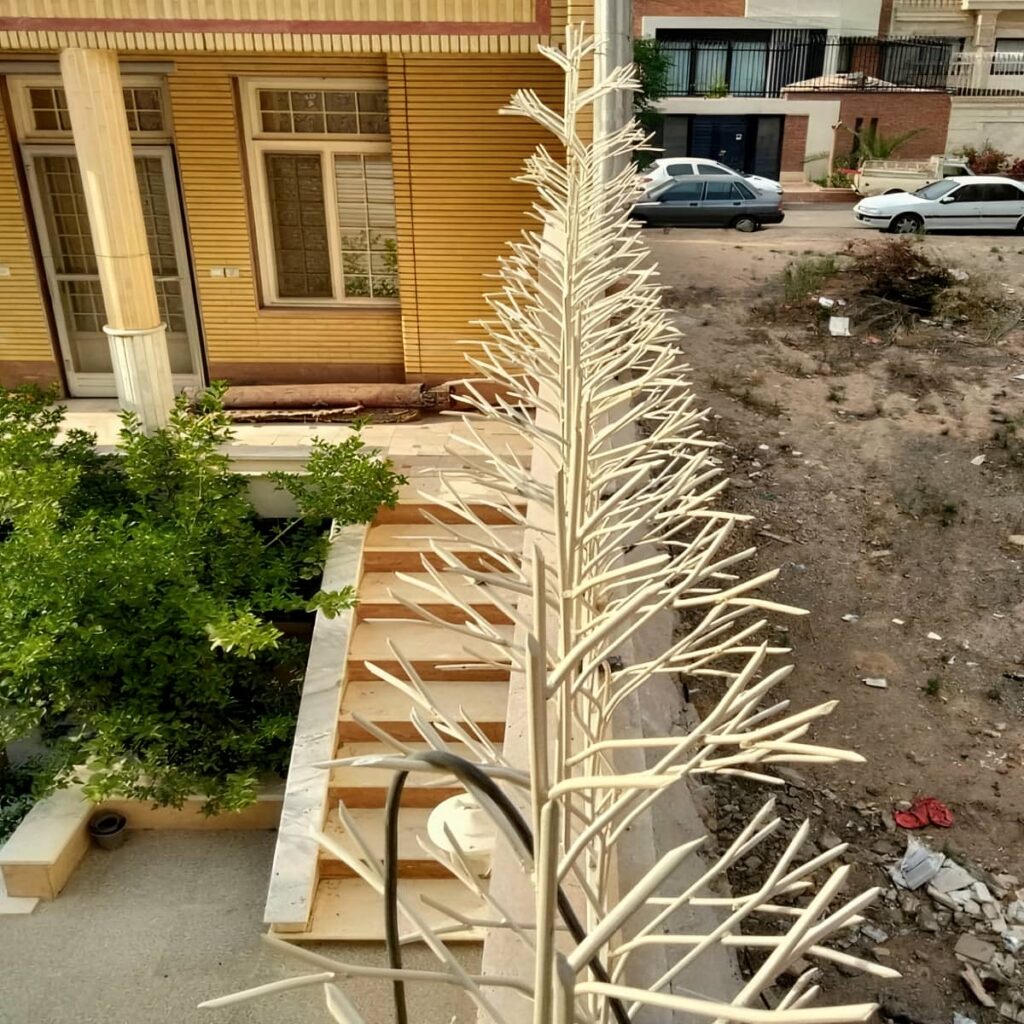 حفاظ شاخ گوزنی طرح f با ساختار فلزی بادوام