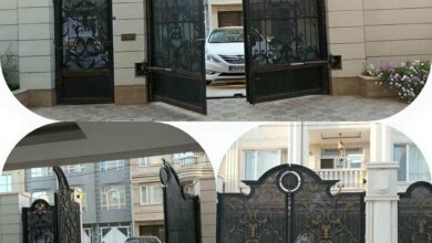 جک درب پارکینگ بازویی برای ورودی خانه با بدنه مقاوم