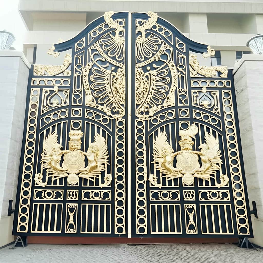 درب ویلا با پوشش مقاوم