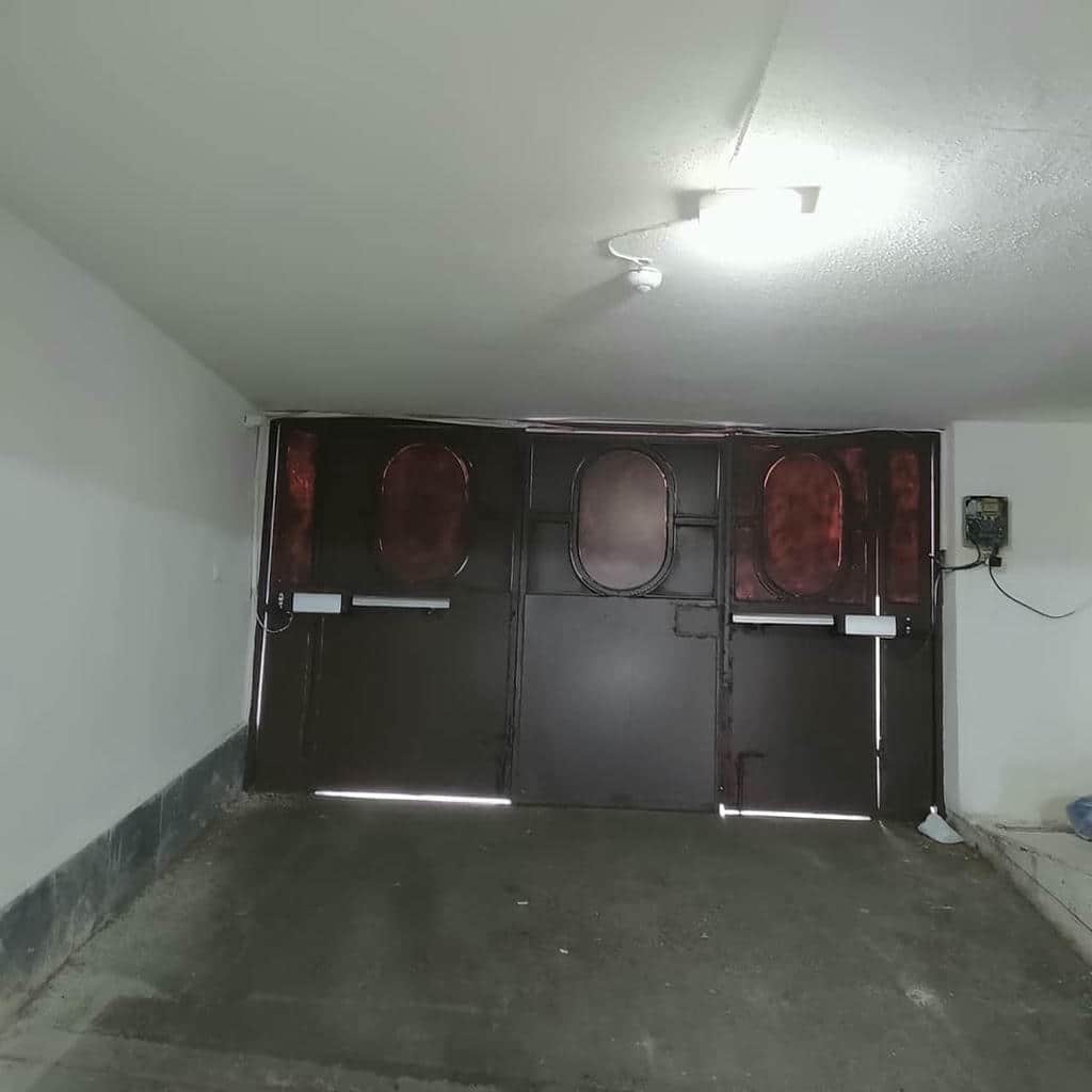 جک درب پارکینگ استان زنجان با رنگ سفارشی