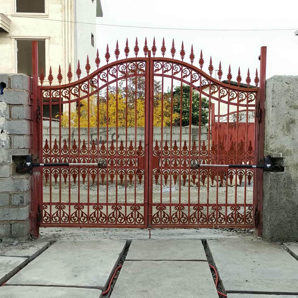 جک پارکینگی مدل اتوماتیک در محل نصب