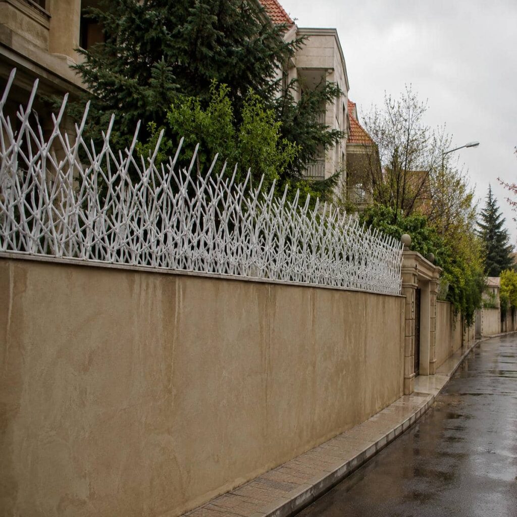 حفاظ دیوار استان قزوین مدل شاخ گوزنی حفاظ دیوار استان قزوین مدل شاخ گوزنی