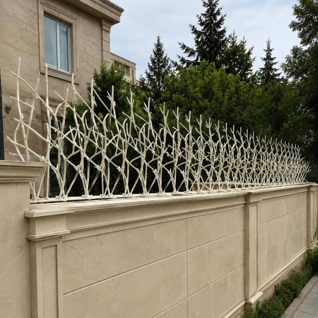 حفاظ دیوار استان گیلان در نمای ویلایی