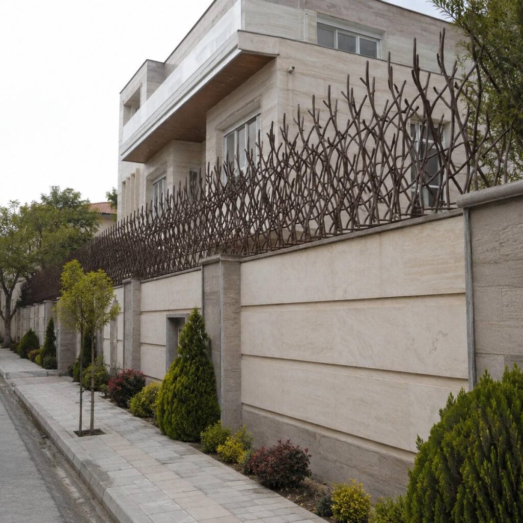 حفاظ سرنیزه ای شیراز برای حریم ملک حفاظ سرنیزه ای شیراز برای حریم ملک