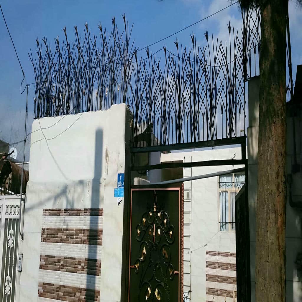 حفاظ سرنیزه ای فلزی برای ساختمان
