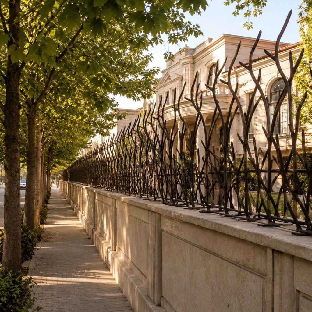 حفاظ شاخ گوزنی بوشهر نمای نزدیک حفاظ شاخ گوزنی بوشهر نمای نزدیک