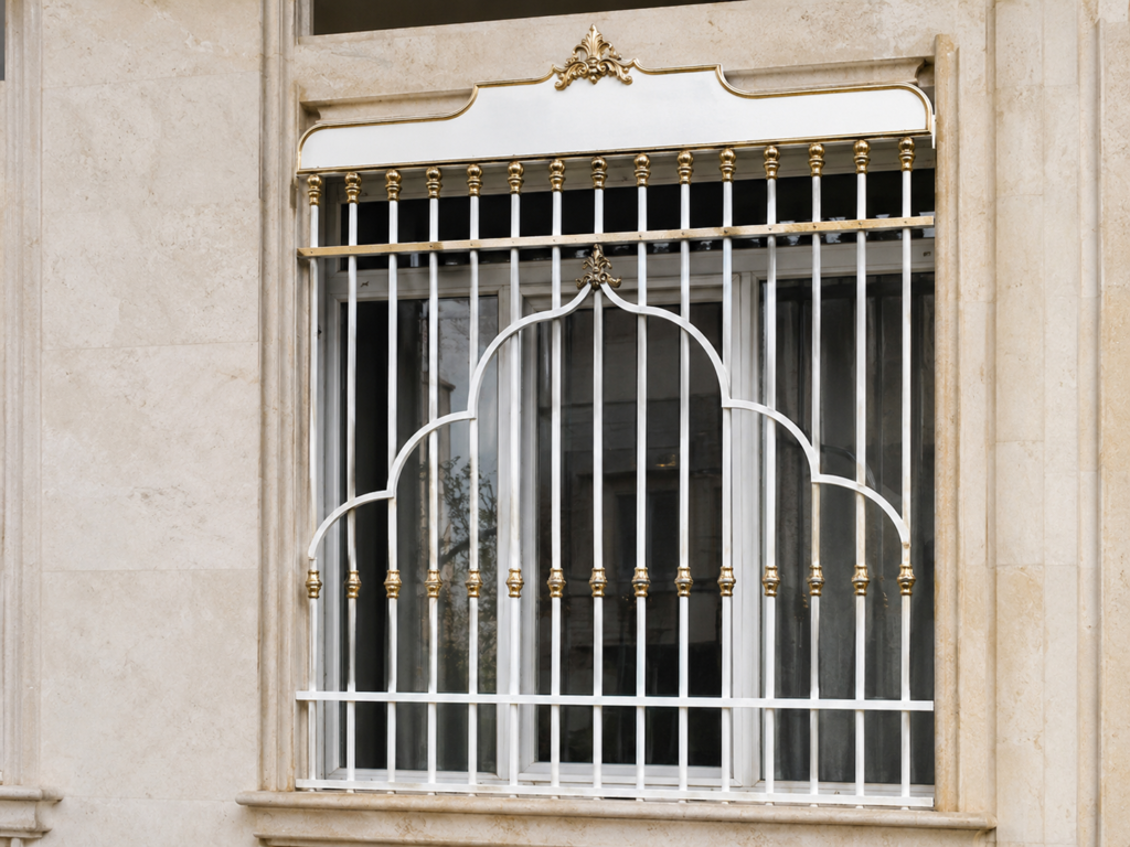 حفاظ پنجره آهنی یزد با پوشش مقاوم