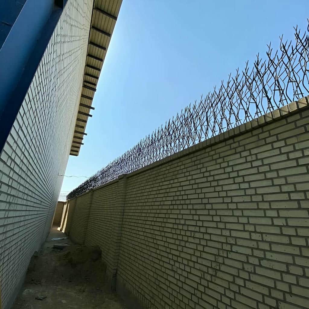 مدل فلزی امنیتی ورودی ساختمان