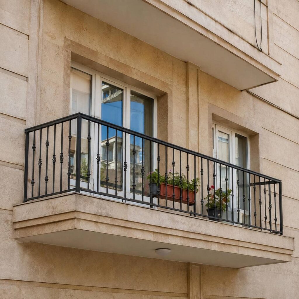 نرده بالکن استان مرکزی مدل ساده و شیک نرده بالکن استان مرکزی مدل ساده و شیک