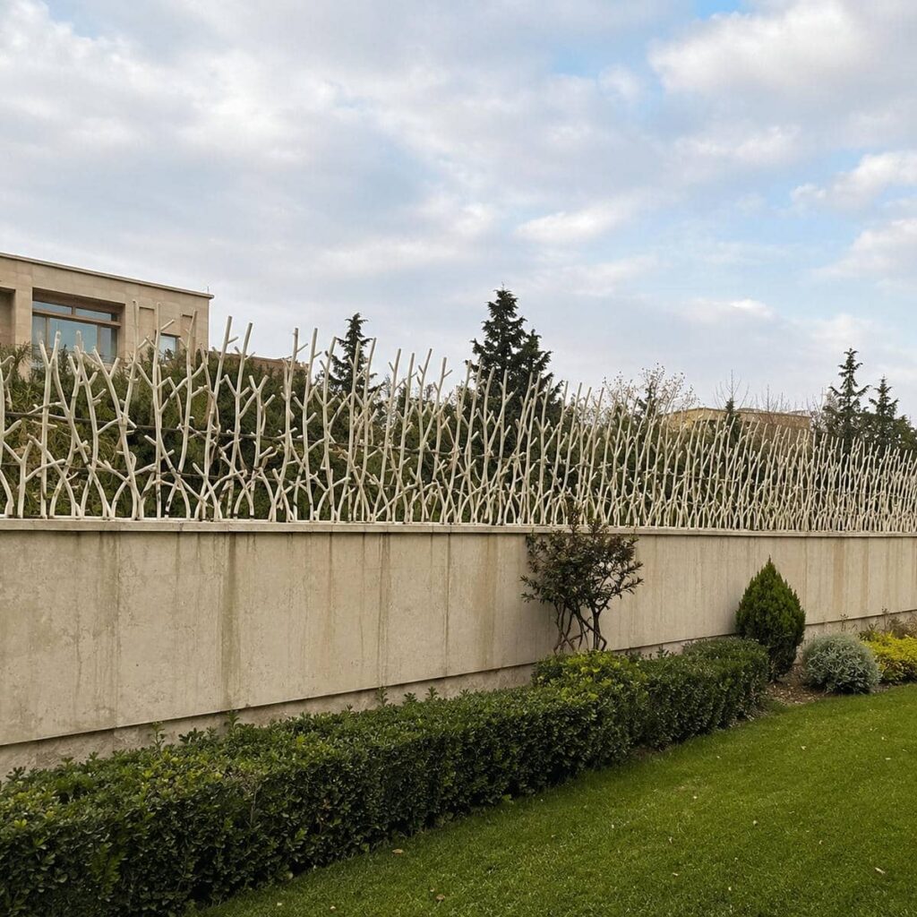 نرده حفاظ دیوار بندرعباس برای ورودی